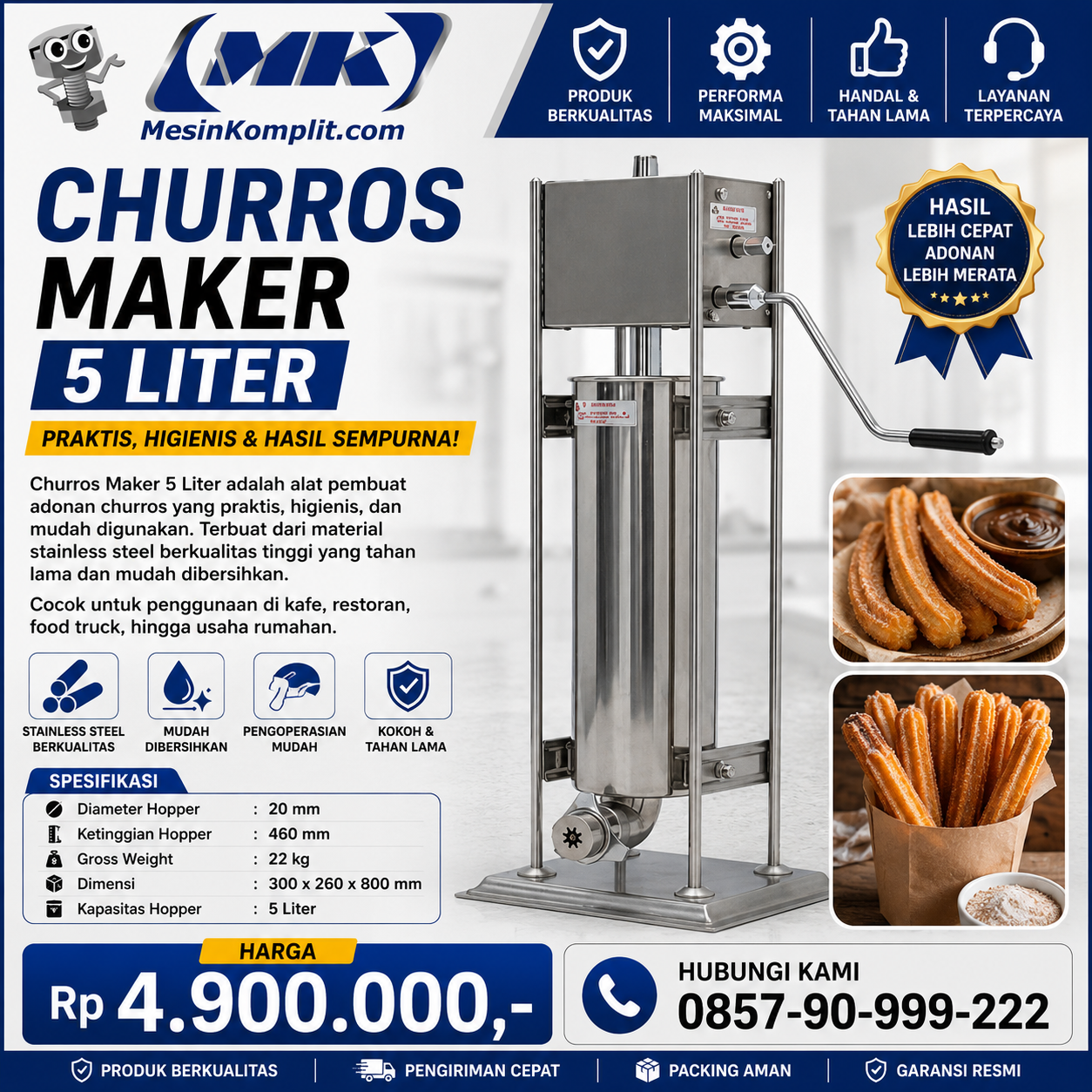 Pembuat Donat Churros (RS...